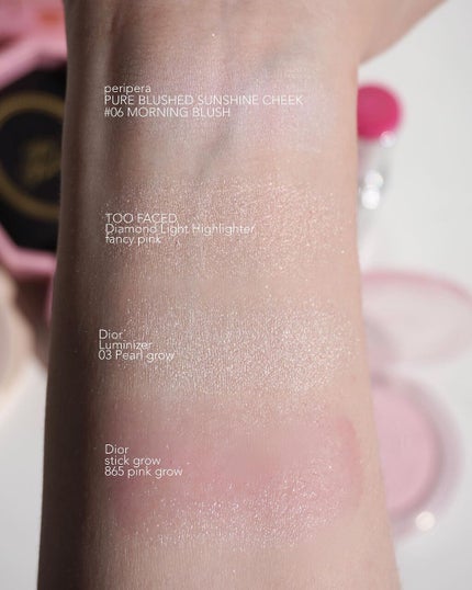 ダイヤモンドライト マルチユース ハイライター/Too Faced/パウダーハイライトを使ったクチコミ(4枚目)