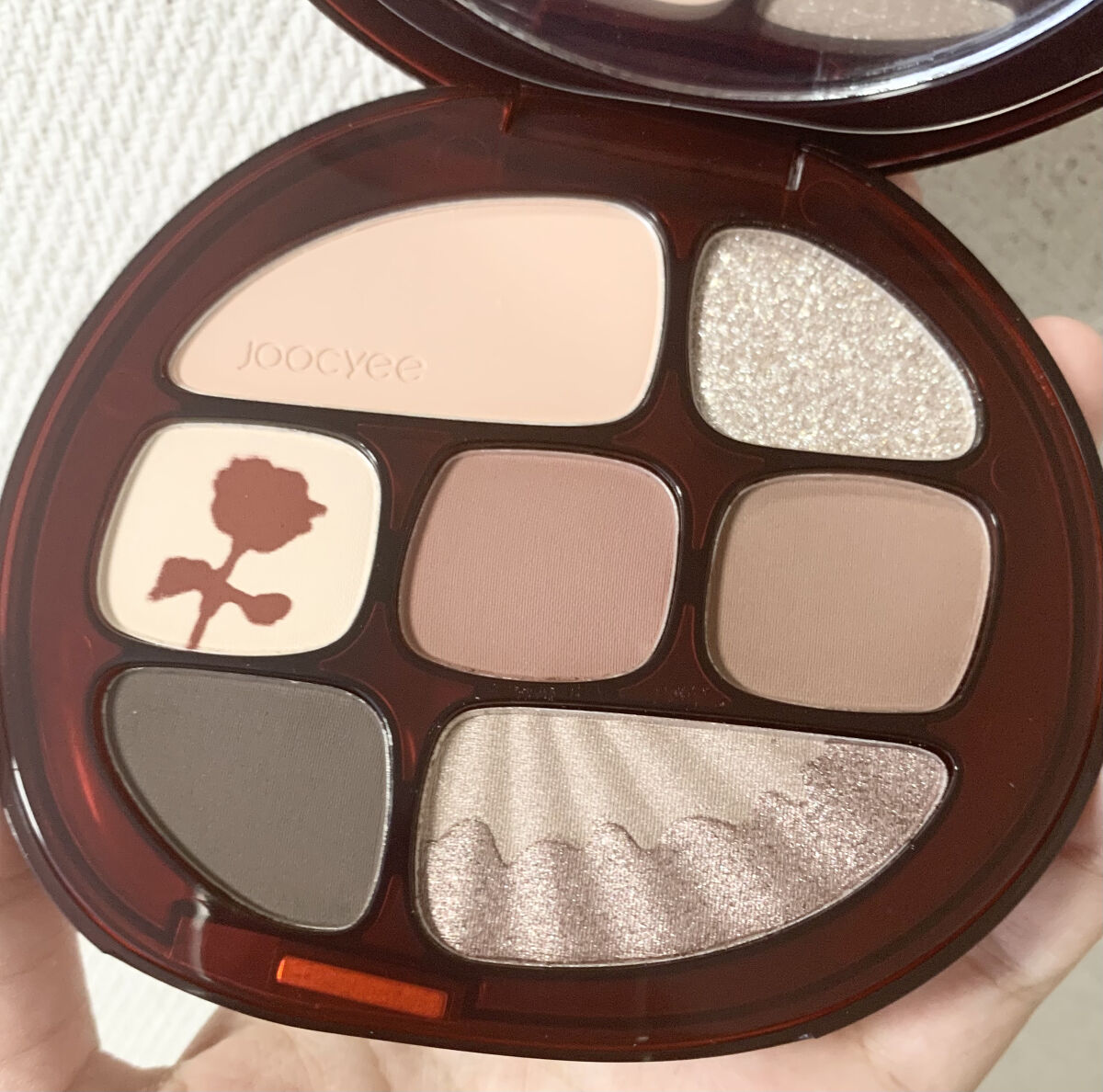 ローズポエムマルチパレット #10ラブレター/Joocyee/アイシャドウパレットを使ったクチコミ（3枚目）