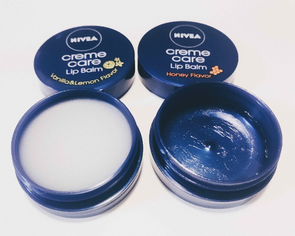 ニベア クリームケア リップバーム バニラ&レモンの香り/ニベア/リップケアを使ったクチコミ（1枚目）
