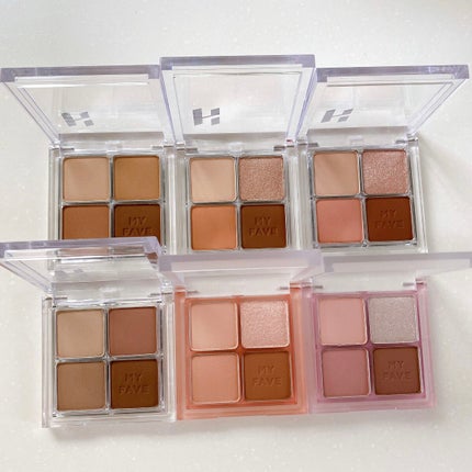 ホリカホリカ マイフェイブシャドウパレット(4カラー) #05 MERRY/HOLIKA HOLIKA/アイシャドウパレットを使ったクチコミ(2枚目)