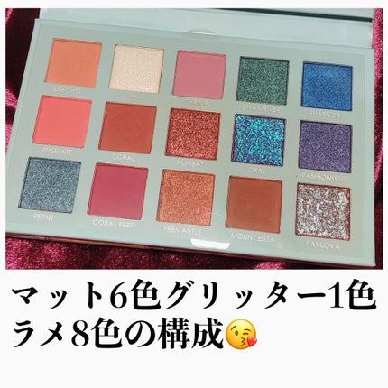 GO TRAVEL 15色アイシャドウパレット/FOCALLURE/アイシャドウパレットを使ったクチコミ(2枚目)