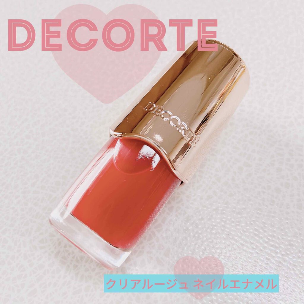 ネイルエナメル/DECORTÉ/マニキュアを使ったクチコミ(1枚目)