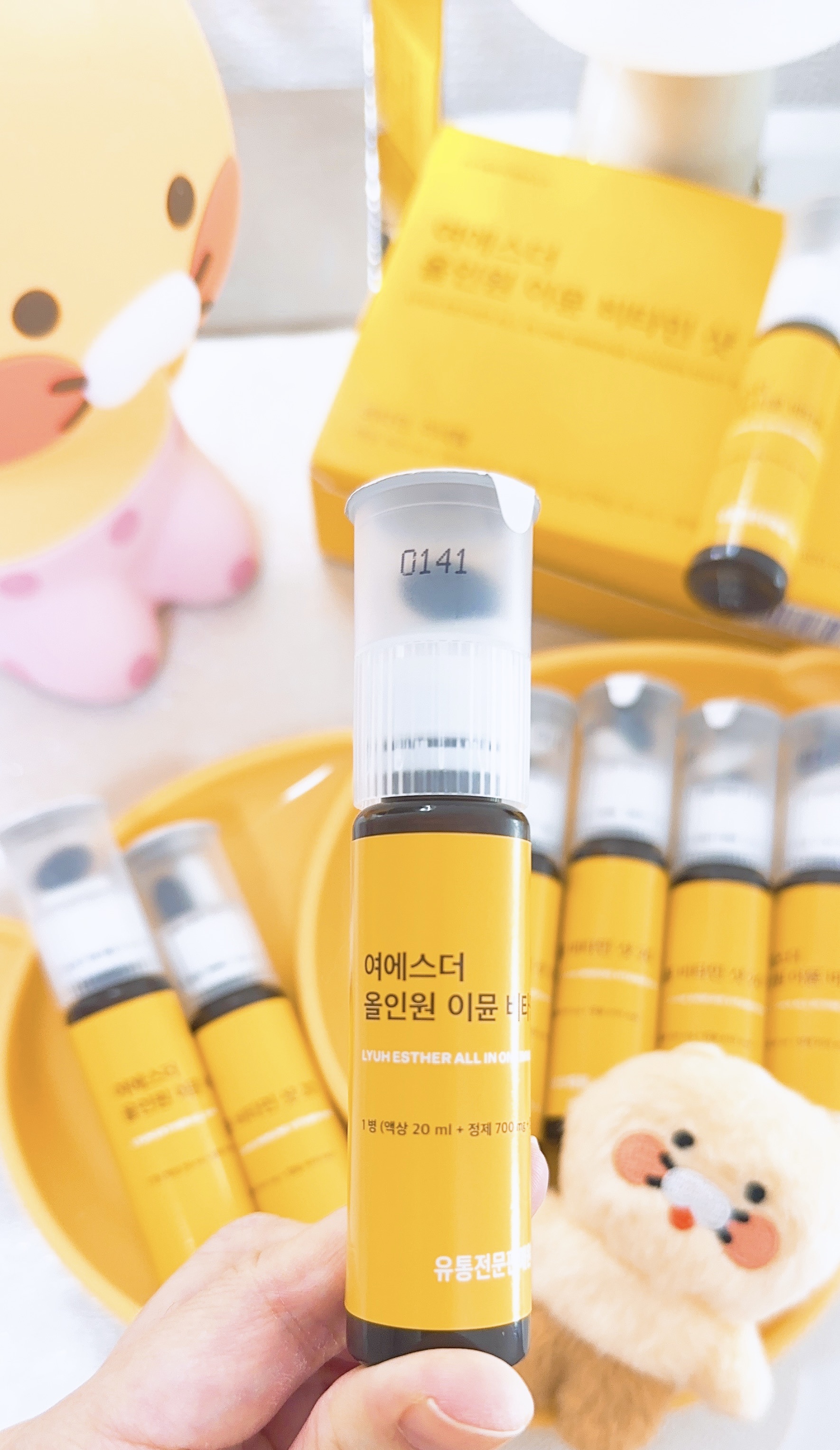 ヨエスターオールインワンイミューンビタミンショット20/ESTHER FORMULA/健康サプリメントを使ったクチコミ（3枚目）