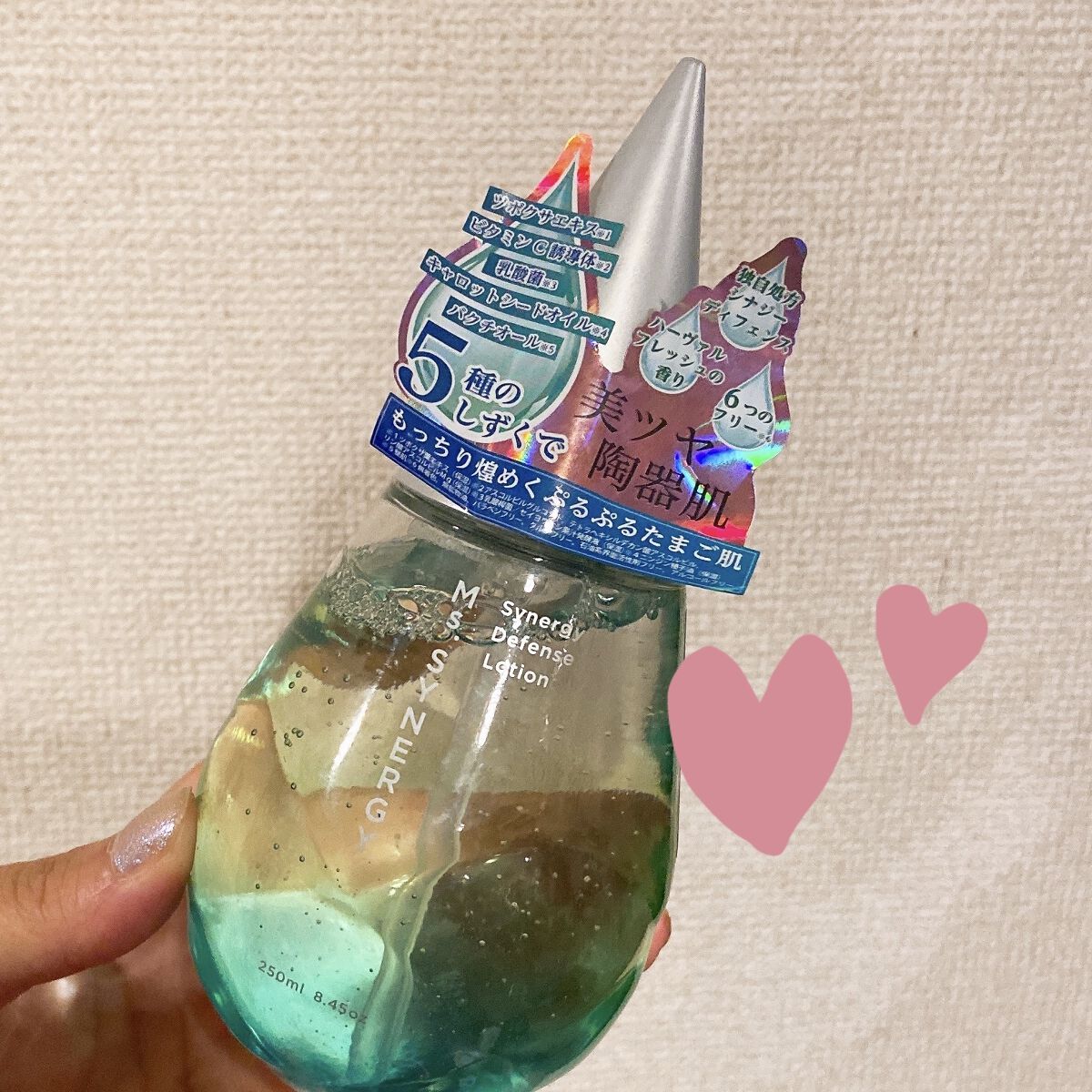 シナジーディフェンス ローション/Ms.SYNERGY/化粧水を使ったクチコミ（1枚目）