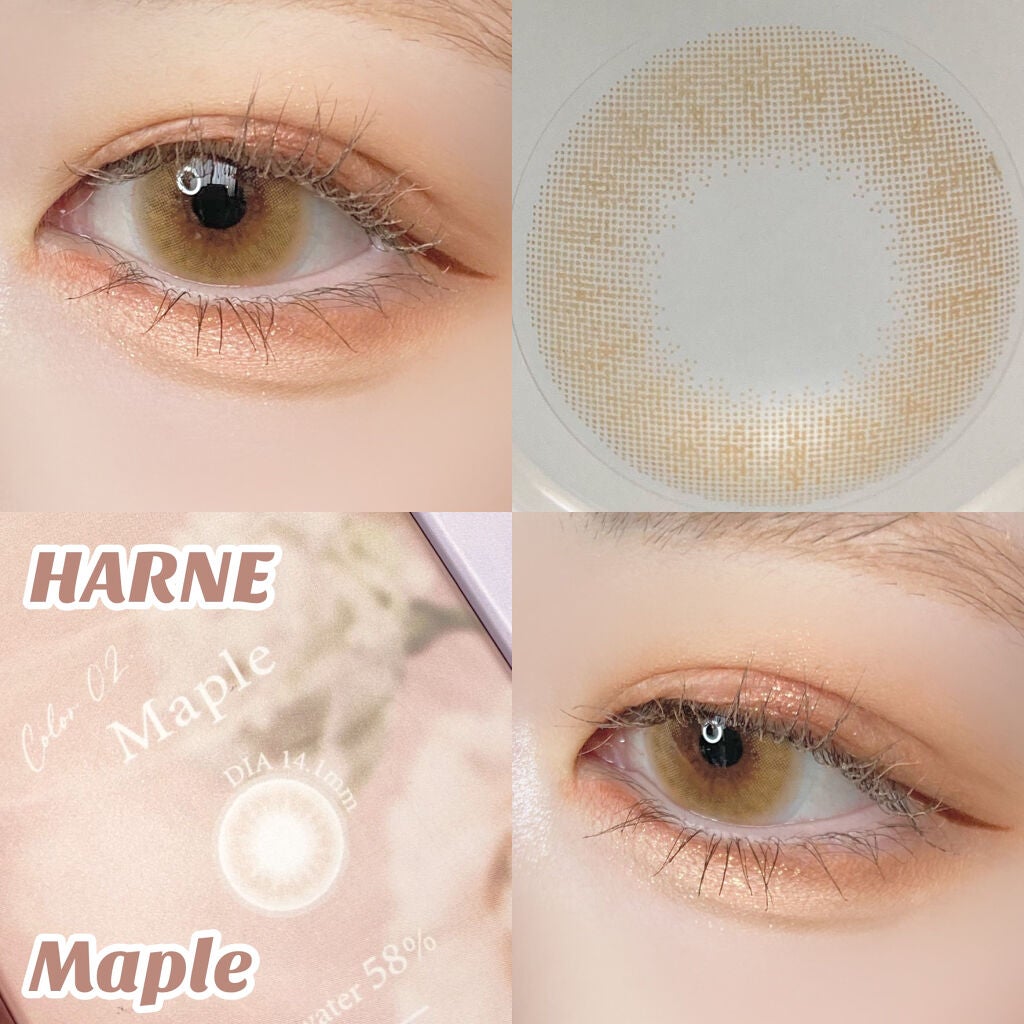 HARNE 1day/HARNE/ワンデー(1DAY)カラコンを使ったクチコミ(2枚目)