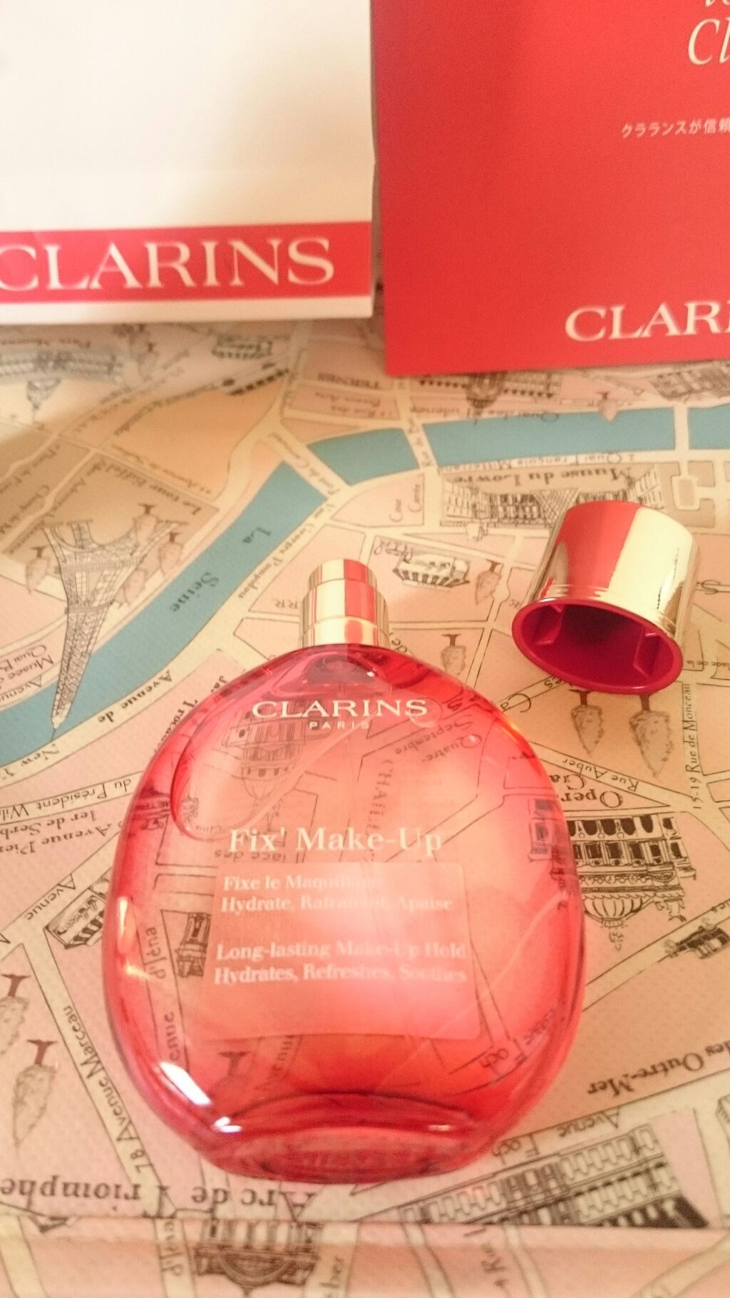 フィックス メイクアップ/CLARINS/ミスト状化粧水を使ったクチコミ(2枚目)