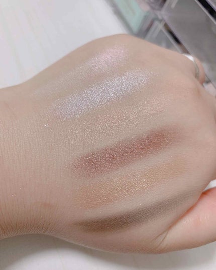 miia 6色アイシャドウ/DAISO/アイシャドウパレットを使ったクチコミ(9枚目)