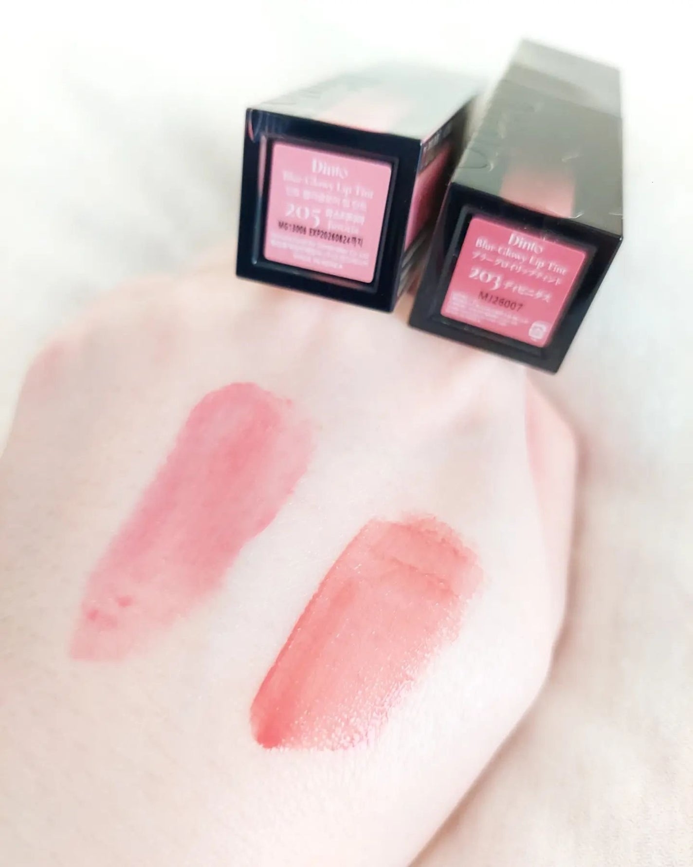 ブラーグロイリップティント/Dinto/リップティントを使ったクチコミ(4枚目)