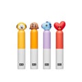 BT21 × VT Cosmetic glow  lip lacquer