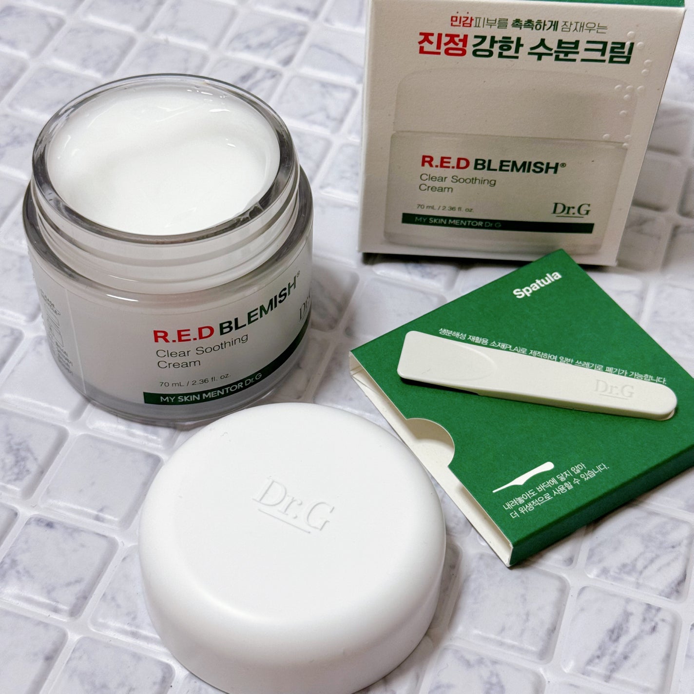 レッドブレミッシュ クリアスージングクリーム/Dr.G/フェイスクリームを使ったクチコミ(1枚目)