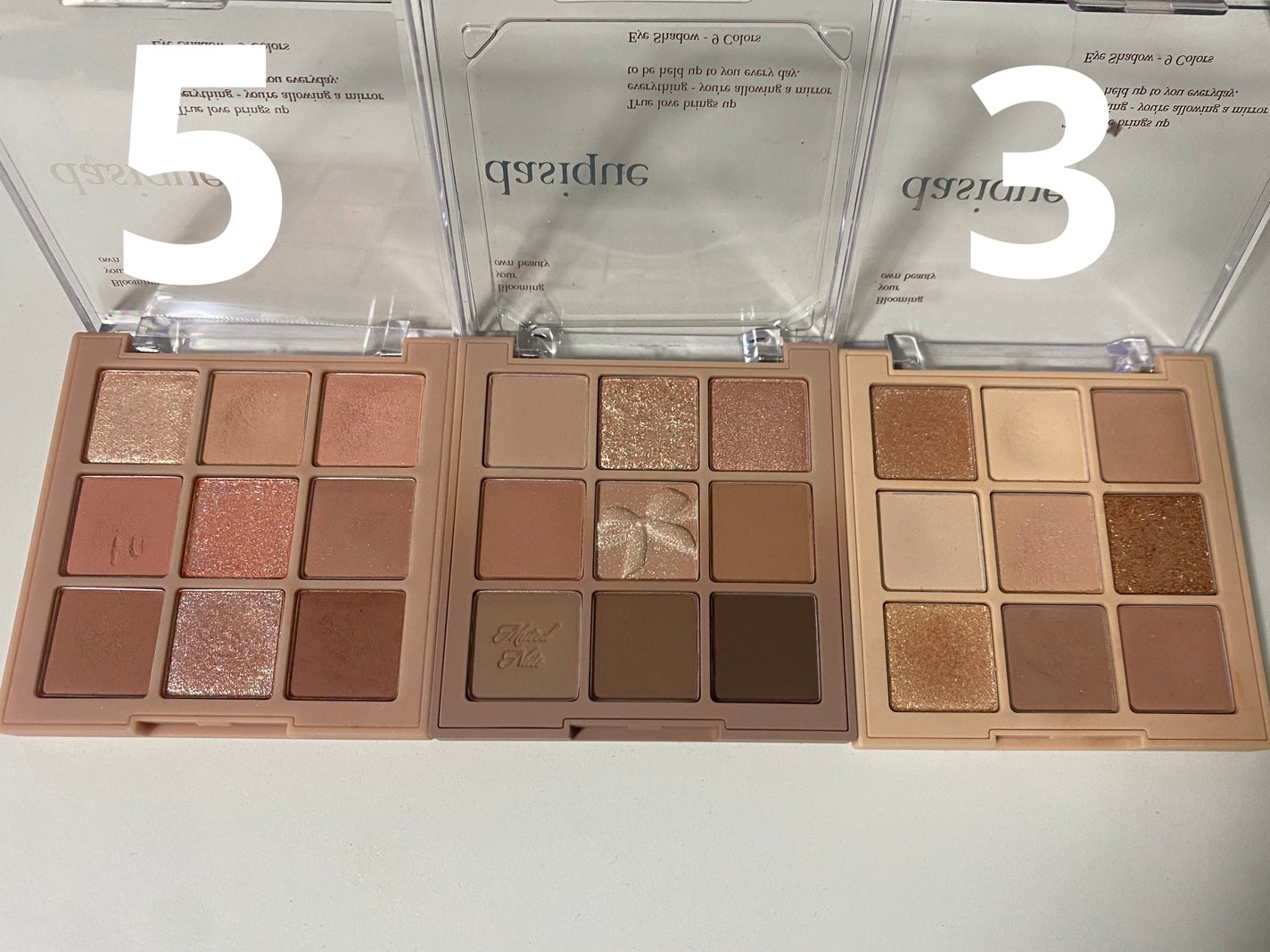 シャドウパレット/dasique/アイシャドウパレットを使ったクチコミ(2枚目)