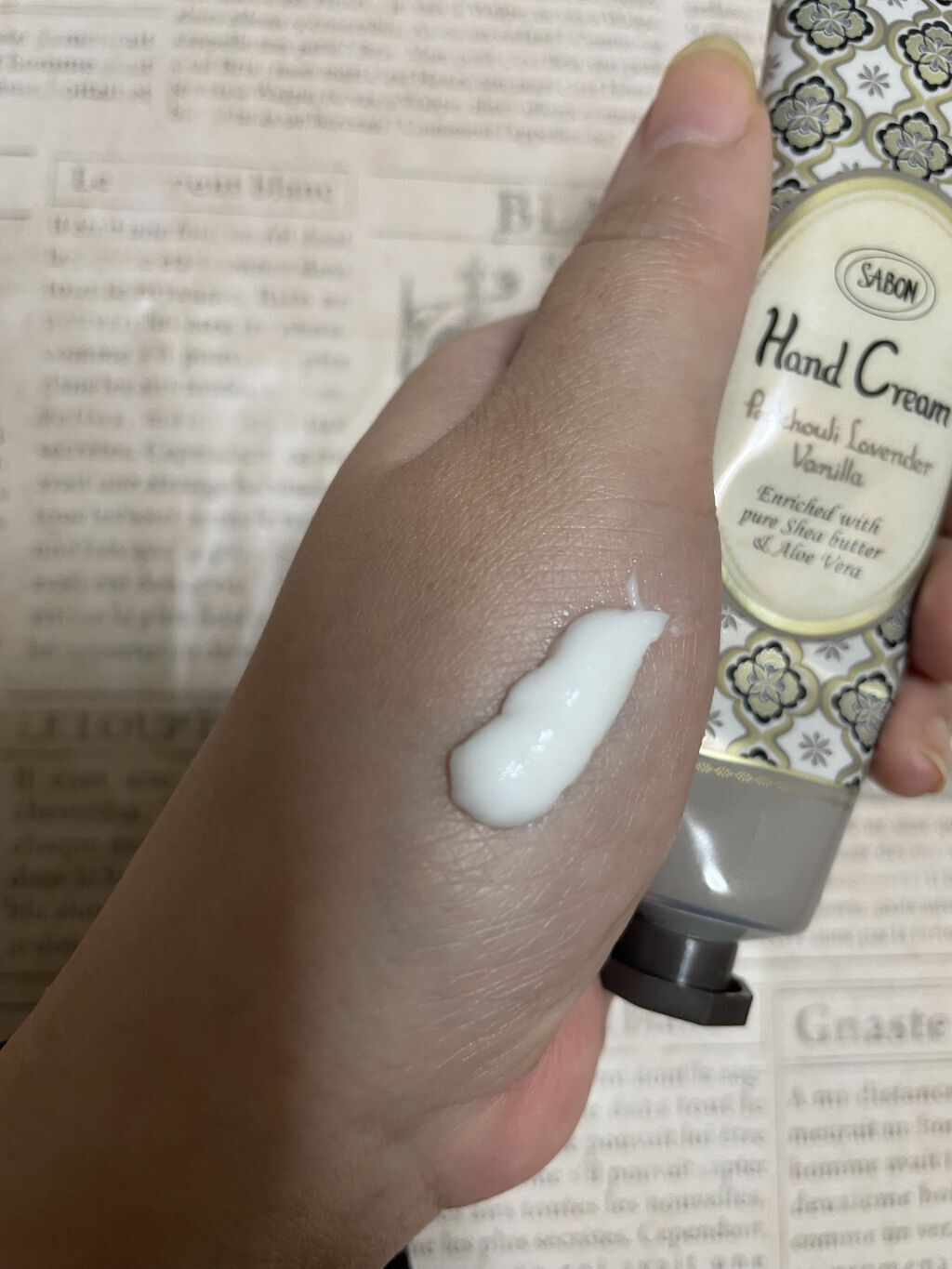 バターハンドクリーム /SABON/ハンドクリームを使ったクチコミ（2枚目）