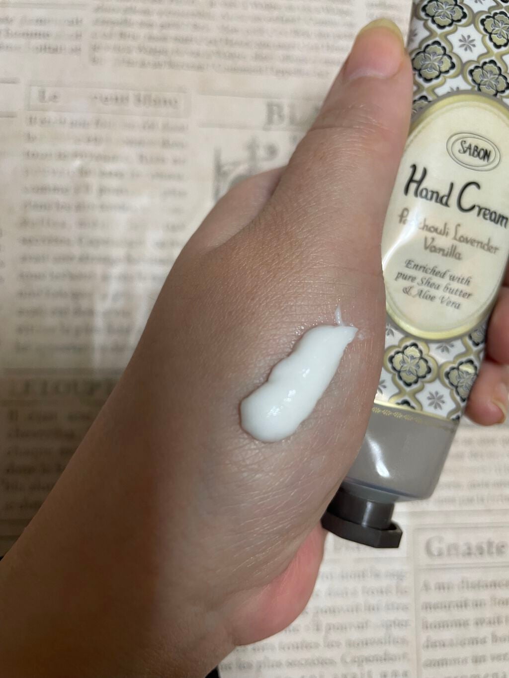 バターハンドクリーム /SABON/ハンドクリームを使ったクチコミ(2枚目)