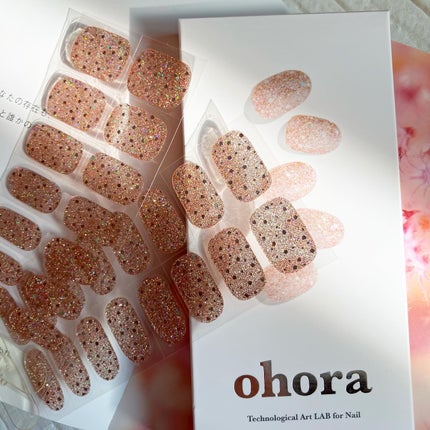 セミキュアジェルネイル(ハンド)/ohora/ネイルシールを使ったクチコミ(2枚目)