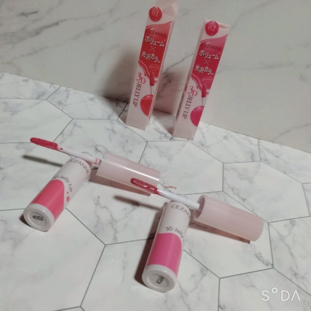3Dジェリーリップ/CEZANNE/口紅・グロス・リップライナー・リップケアを使ったクチコミ(1枚目)