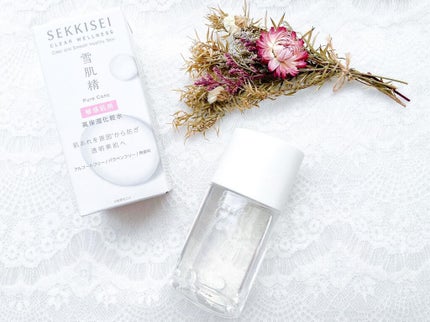 クリアウェルネス ピュア コンクSS/雪肌精/化粧水を使ったクチコミ(1枚目)