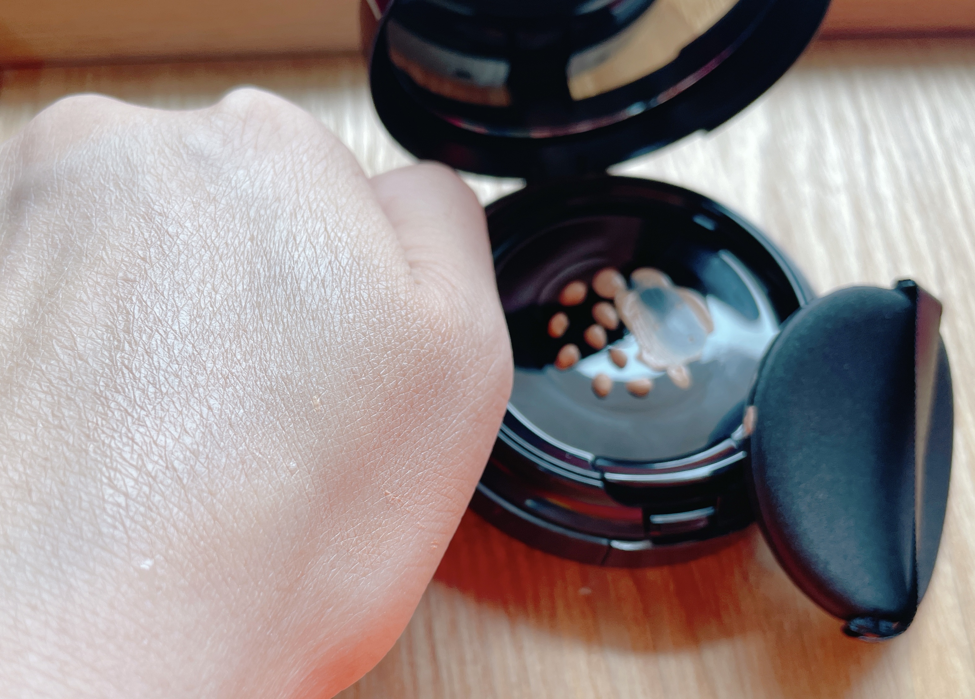 シルキーウェットリクイド/セフィーヌ/クリーム・エマルジョンファンデーションを使ったクチコミ（3枚目）