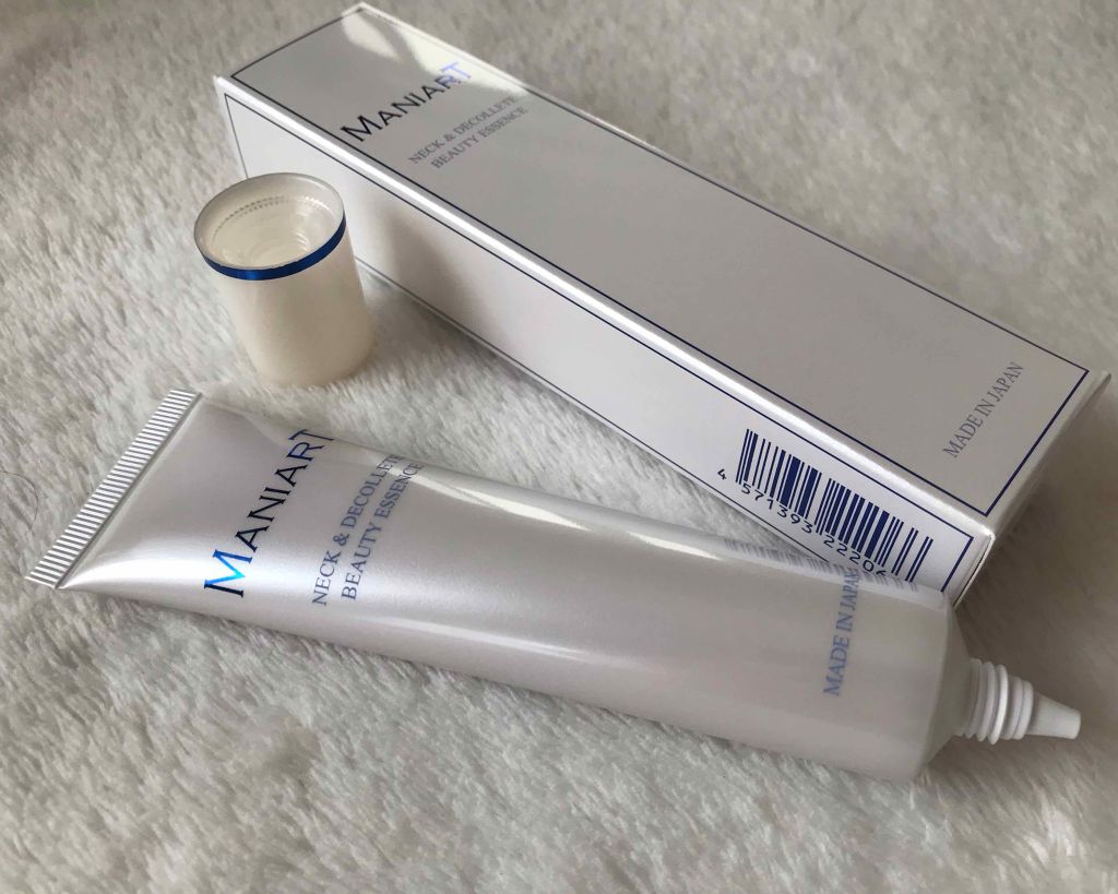ネックゾーンエッセンスクリーム/MANIART/ボディクリームを使ったクチコミ（1枚目）