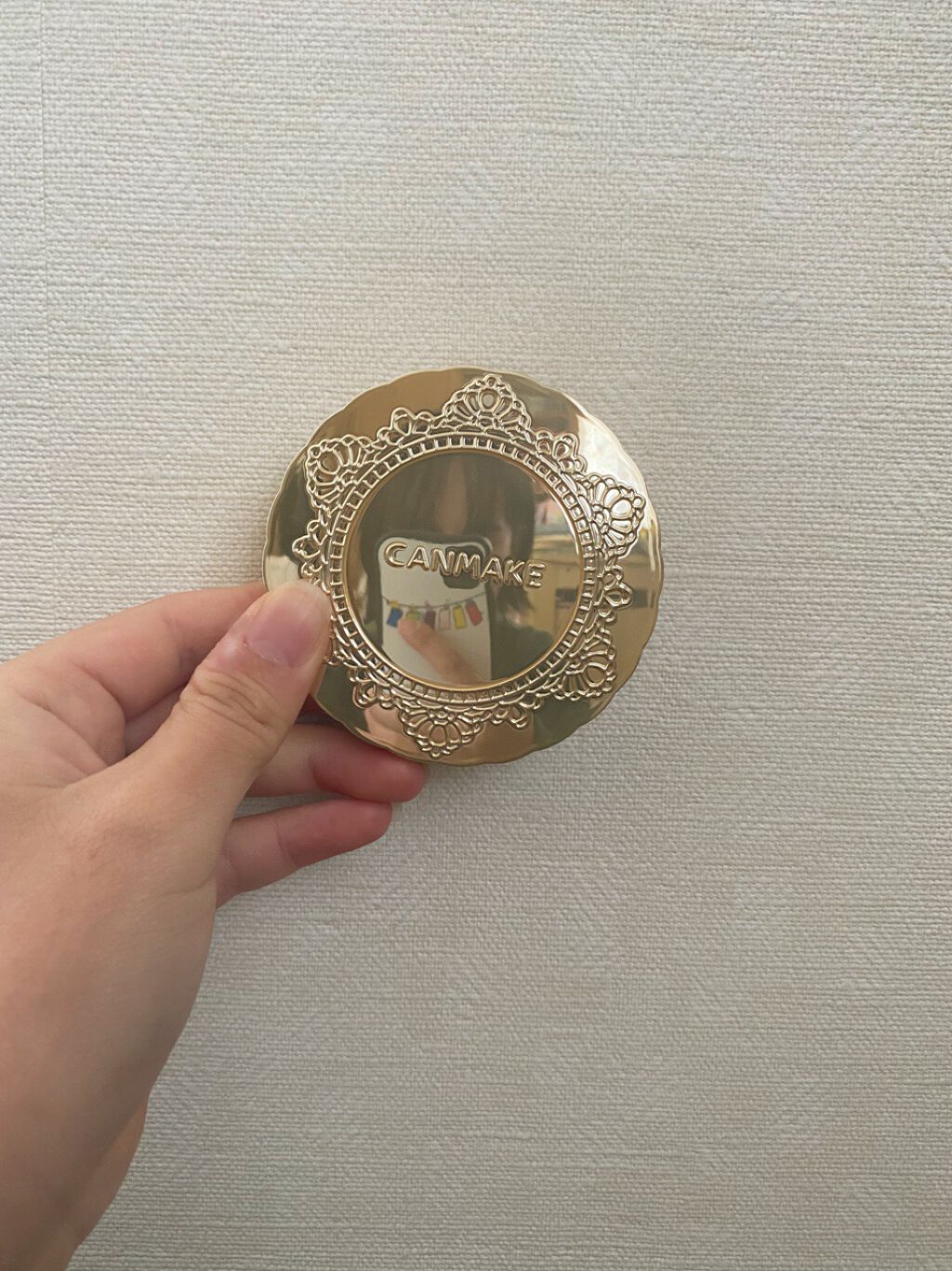 【旧品】マシュマロフィニッシュパウダー/キャンメイク/プレストパウダーを使ったクチコミ(2枚目)