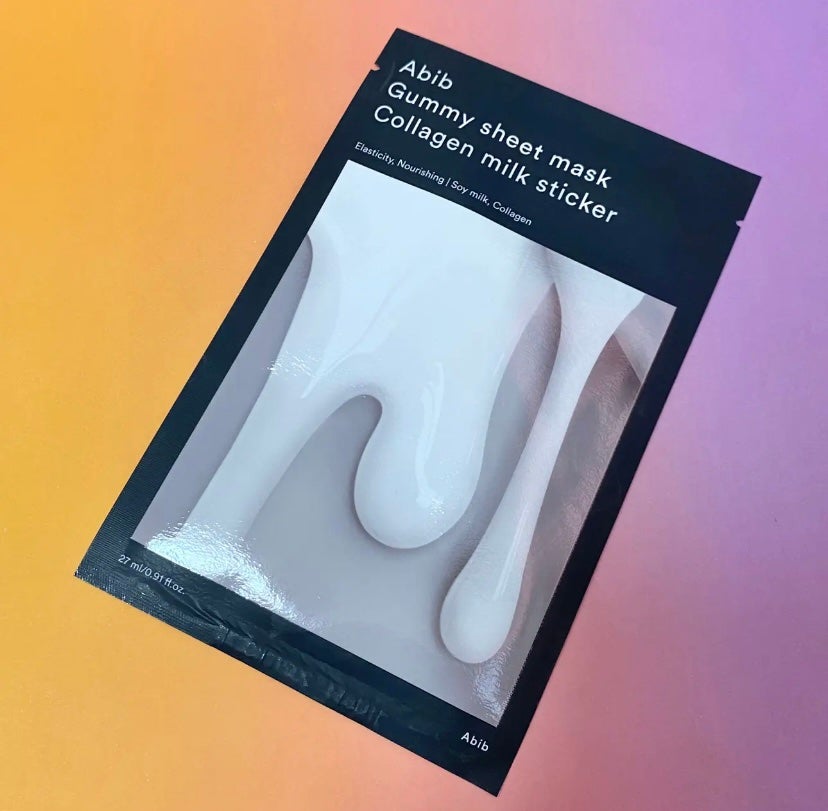 ガムシートマスク コラーゲン※10ミルク※11ステッカー/Abib /シートマスク・パックを使ったクチコミ(1枚目)