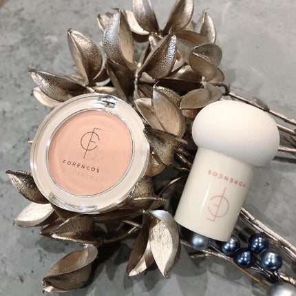 ベアブラッシャー パフ付き/フォレンコス/パウダーチークを使ったクチコミ(3枚目)