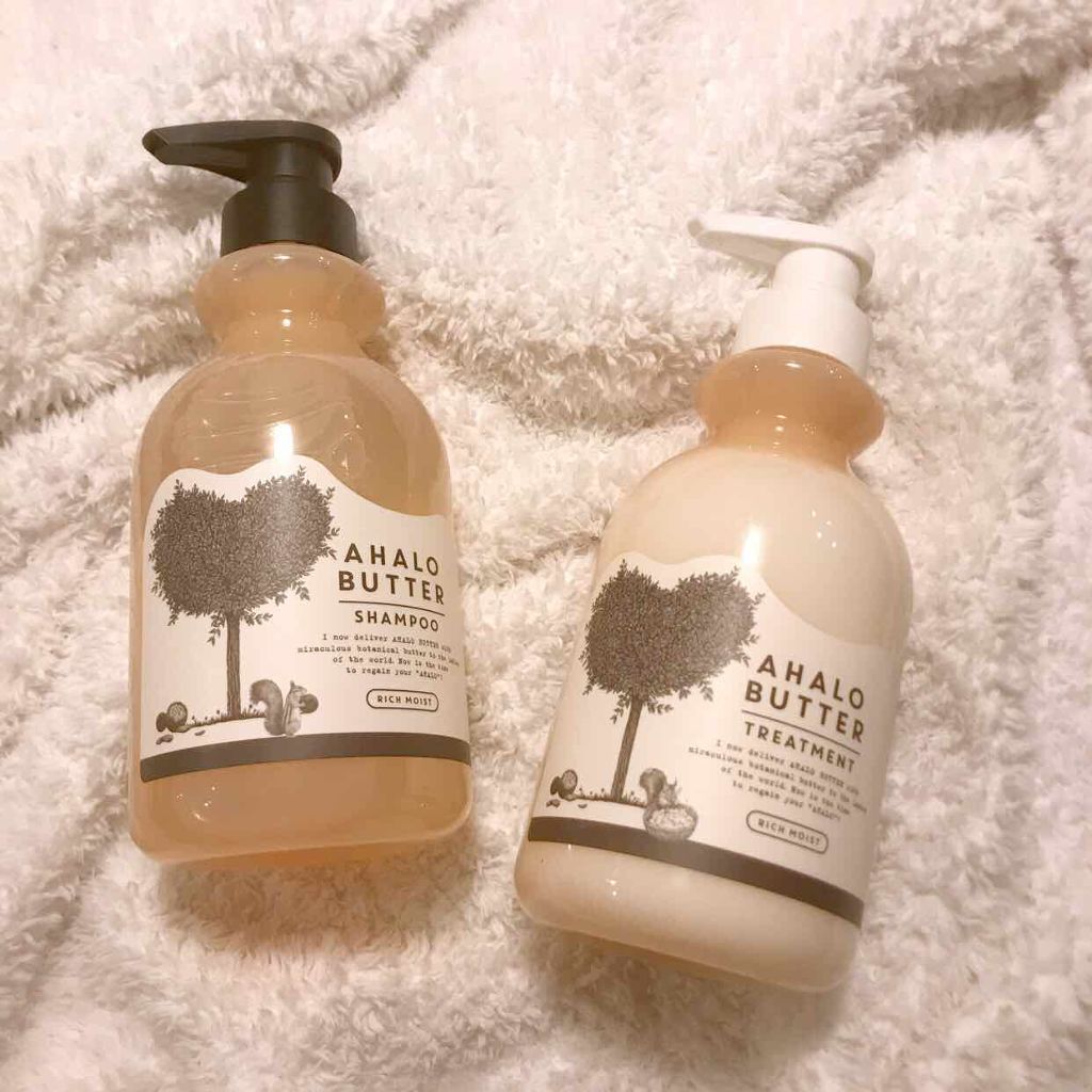 リッチモイスト バターとメープルシロップのモコモコ泡のシャンプー／バターとヨーグルトのとろとろトリートメント シャンプー/AHALO BUTTER/シャンプー・コンディショナーを使ったクチコミ（1枚目）