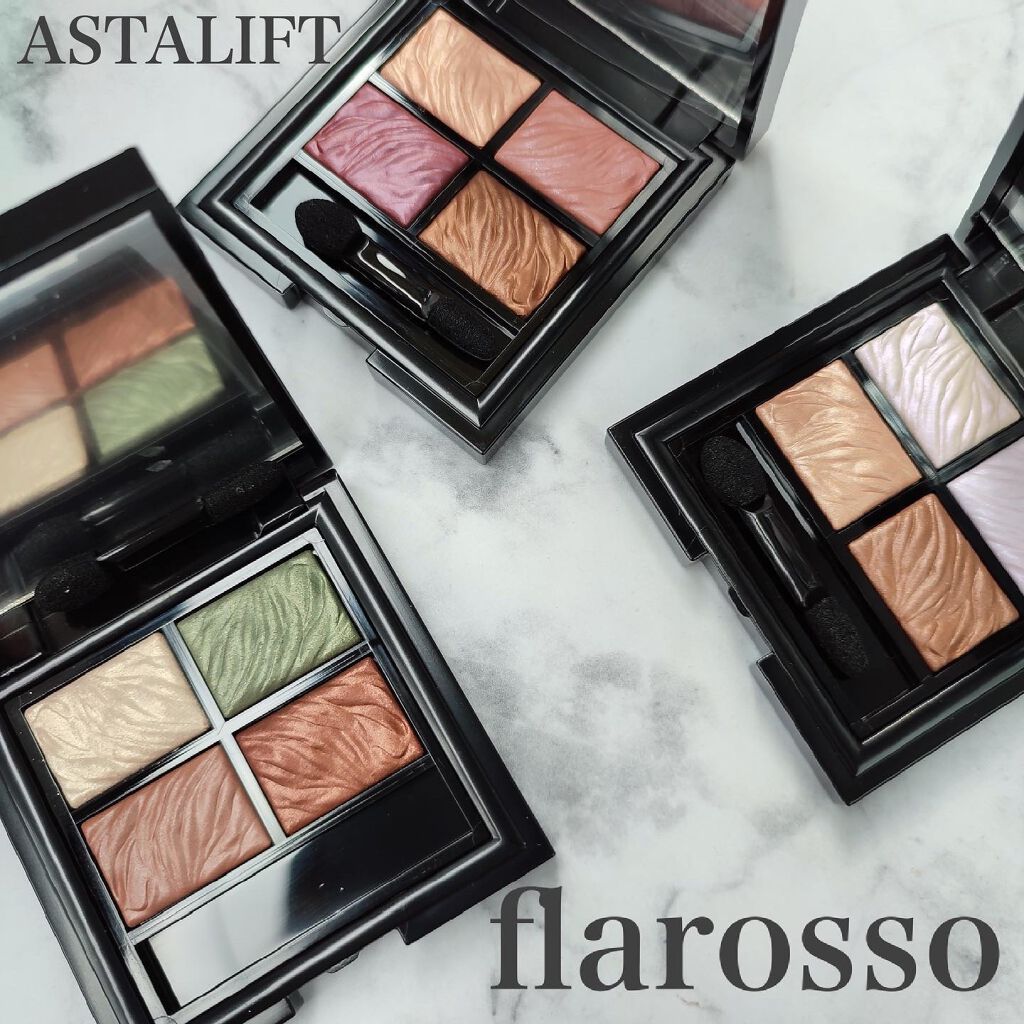 フラロッソ インテンソ アイシャドウ VI02/アスタリフト/アイシャドウパレットを使ったクチコミ（1枚目）