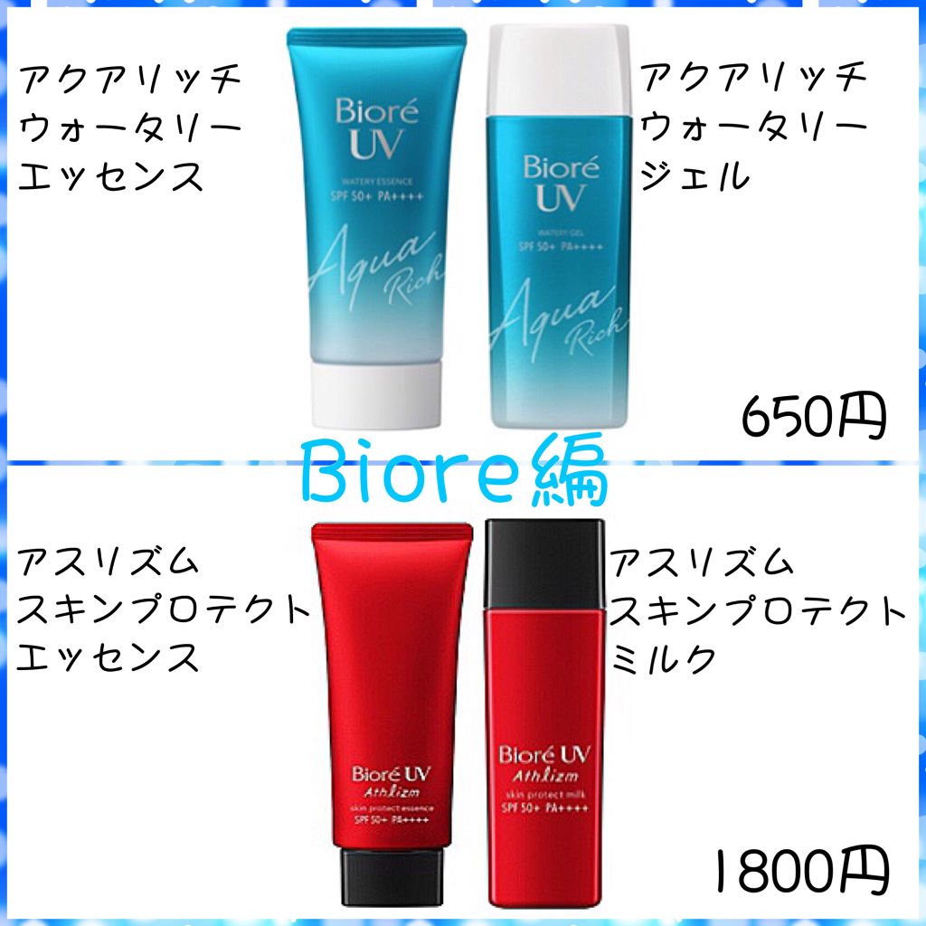 ビオレUV アクアリッチウォータリージェル /ビオレ/日焼け止め・UVケアを使ったクチコミ(2枚目)