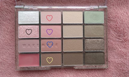 ソフトブラーリングアイパレット/wakemake/アイシャドウパレットを使ったクチコミ(5枚目)