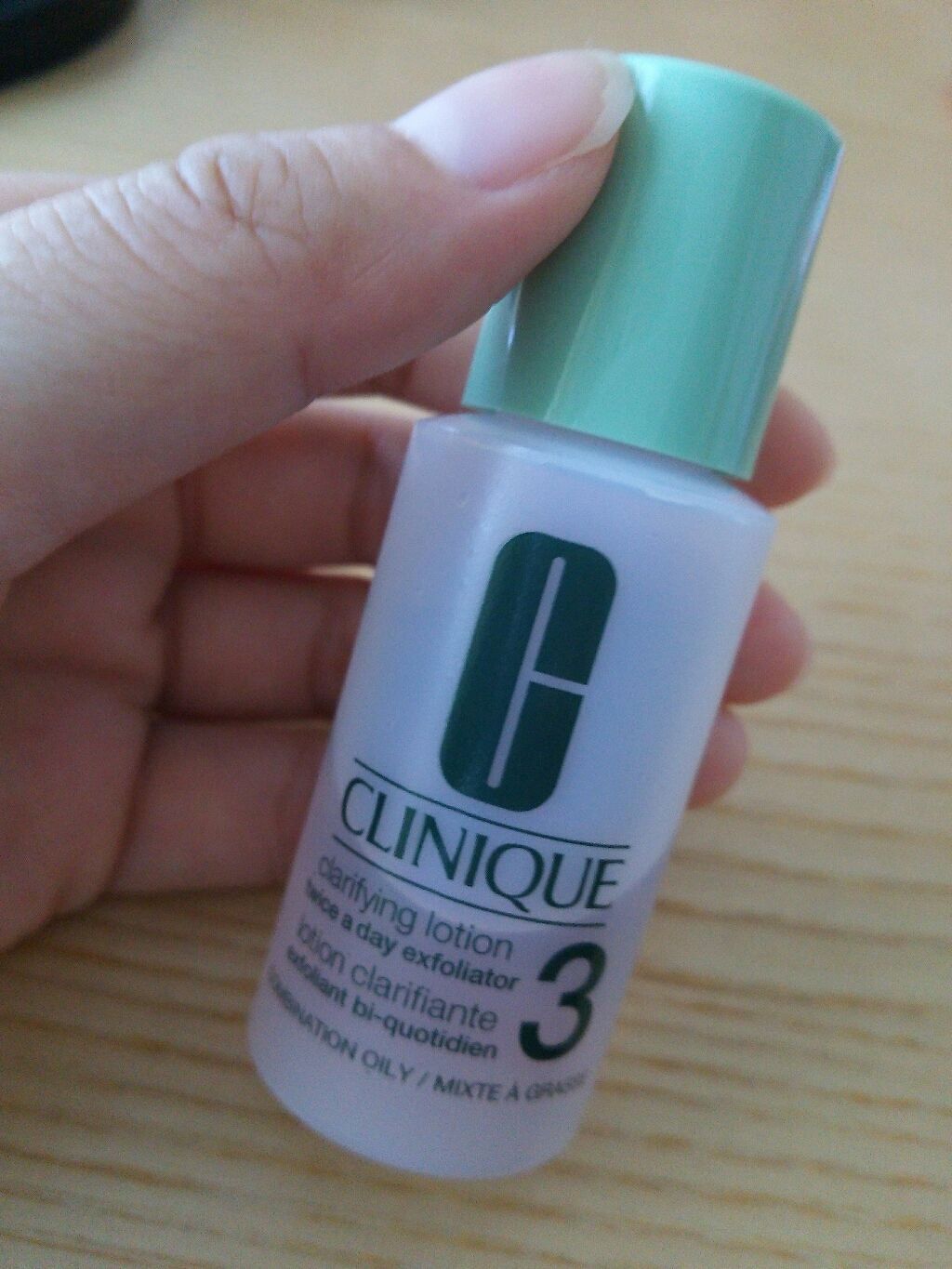 クラリファイング ローション 3/CLINIQUE/拭き取り化粧水を使ったクチコミ（1枚目）