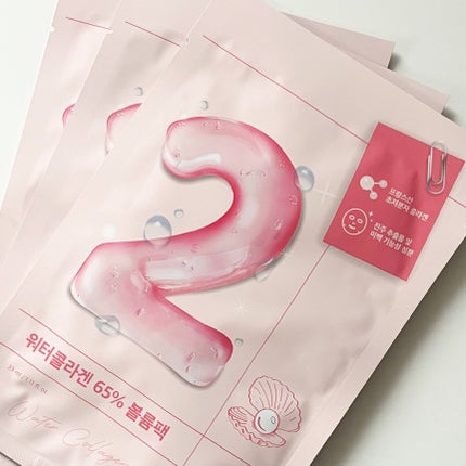 2番 うるもち65%コラーゲンシートマスク/numbuzin/シートマスク・パックを使ったクチコミ(1枚目)