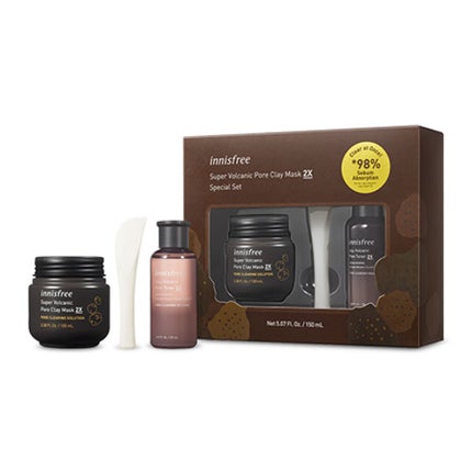 innisfree スーパーヴォルカニック ポア クレイマスク 2X スペシャルセット