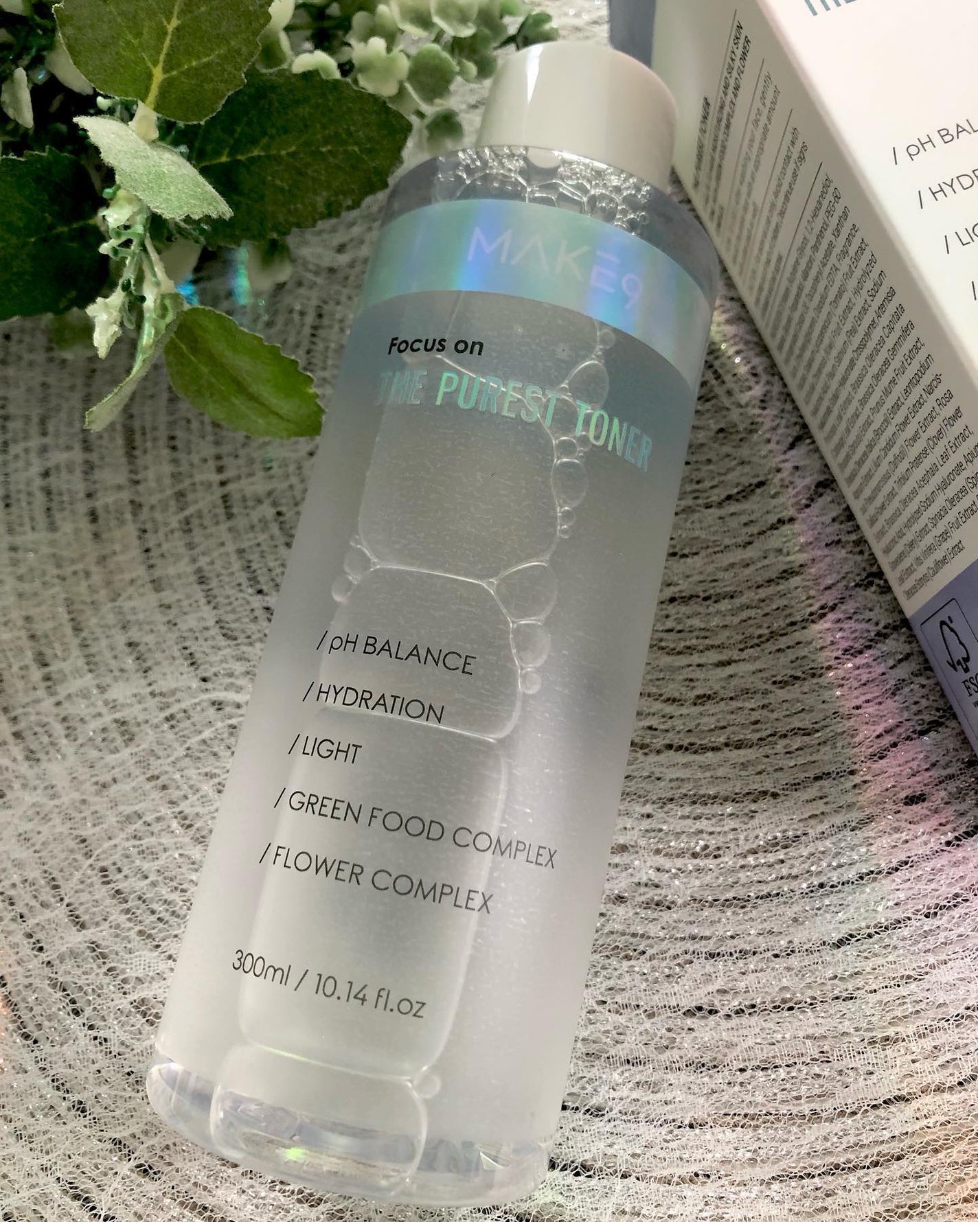 ザ・ピュアレストトナー/MAKE9/化粧水を使ったクチコミ(2枚目)