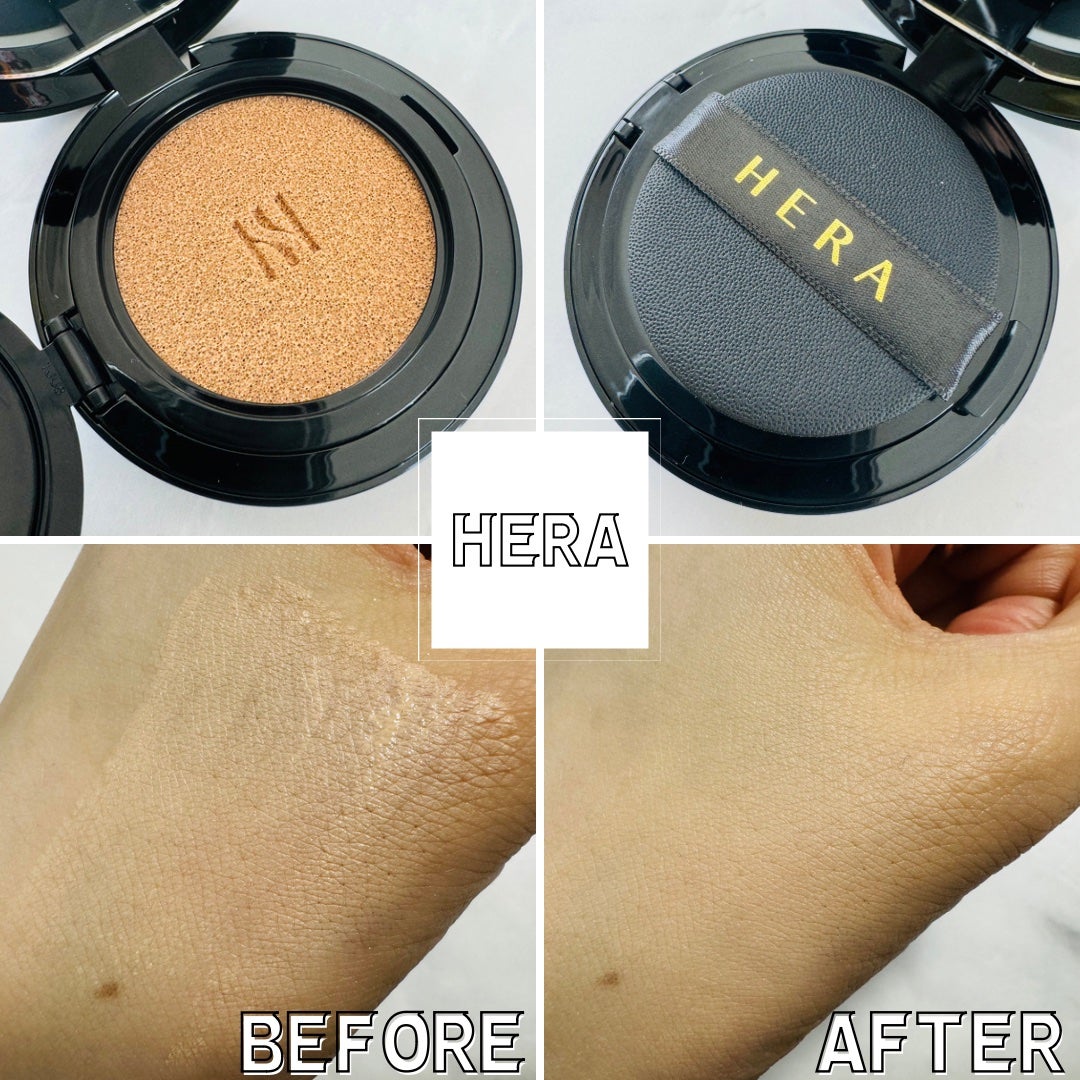 ブラック クッション/HERA/クッションファンデーションを使ったクチコミ(2枚目)