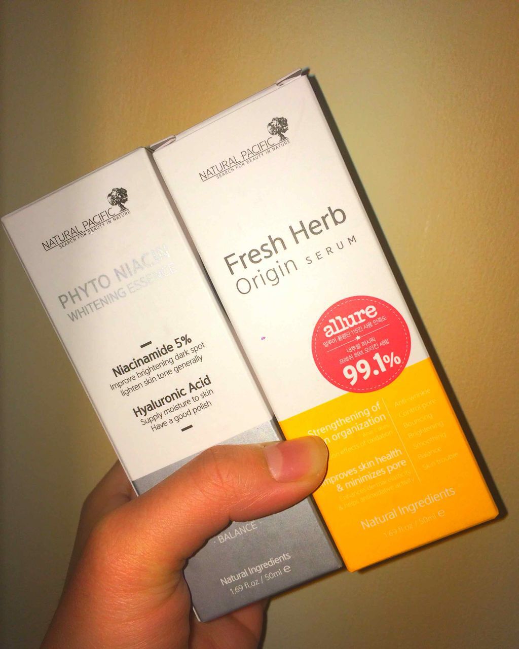フレッシュハーブ オリジンセラム/ナチュラルパシフィック/美容液を使ったクチコミ(1枚目)