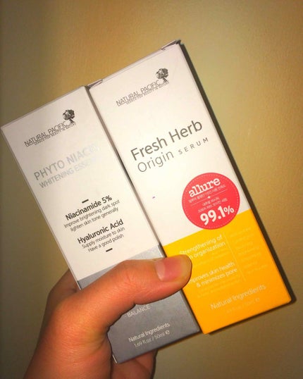 フレッシュハーブ オリジンセラム/ナチュラルパシフィック/美容液を使ったクチコミ(1枚目)
