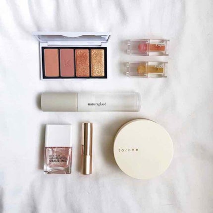 ミニエアリーディップパウダー/Fujiko/単色アイシャドウを使ったクチコミ(2枚目)