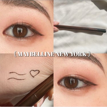 ハイパーシャープ ライナー R/MAYBELLINE NEW YORK/リキッドアイライナーを使ったクチコミ（1枚目）