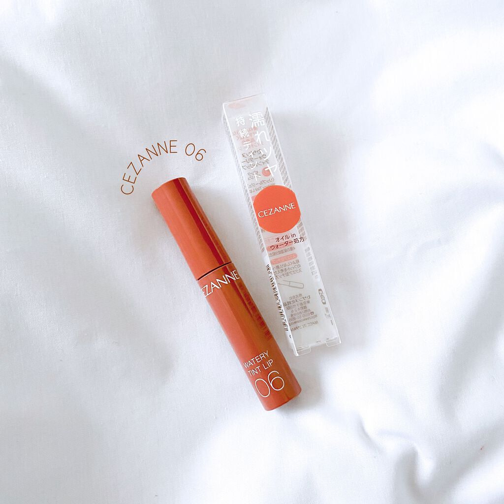 ウォータリーティントリップ/CEZANNE/リップティントを使ったクチコミ（1枚目）