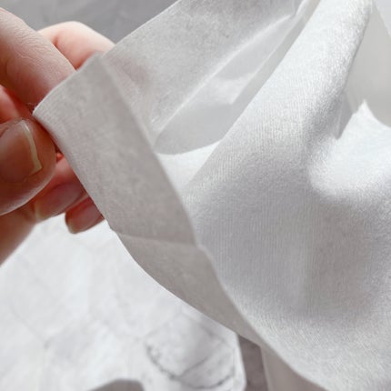 シルコットフェイシャルタオル 素肌おもい プレミアム/シルコット/クレンジングタオルを使ったクチコミ(3枚目)