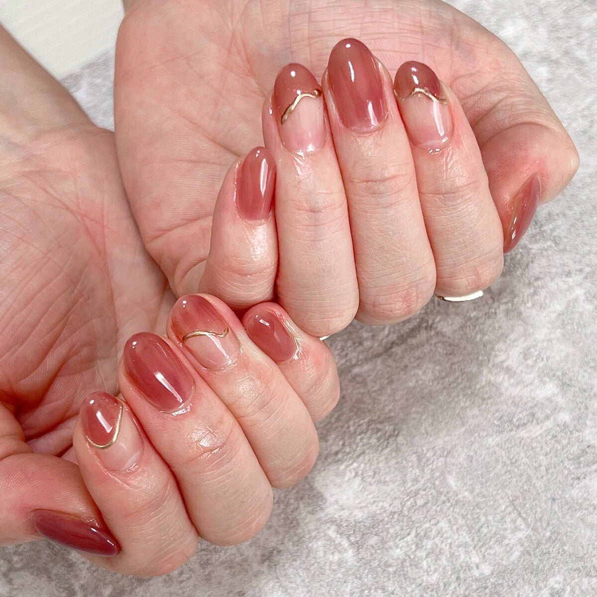 たらちゃん☆follow back100 on LIPS 「10月のネイル(^^)..」(3枚目)