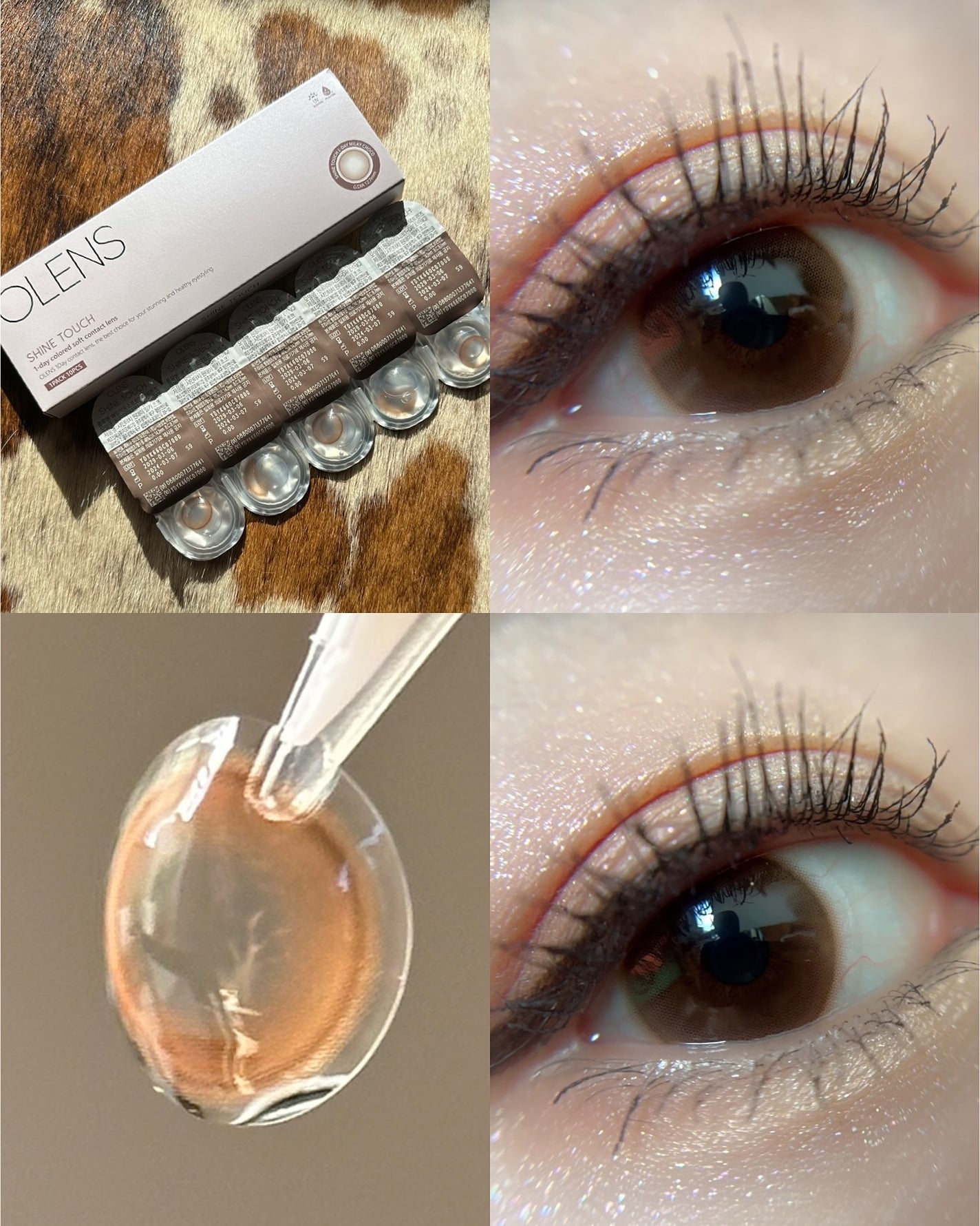 ViVi Ring 1day/OLENS/ワンデー(1DAY)カラコンを使ったクチコミ(3枚目)