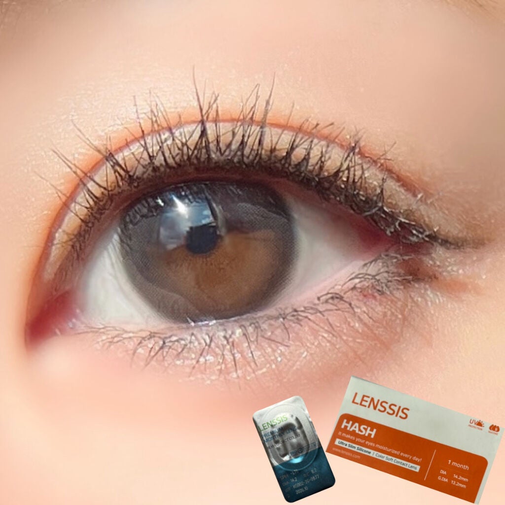 ハッシュシリーズ/LENSSIS/カラーコンタクトレンズを使ったクチコミ(7枚目)