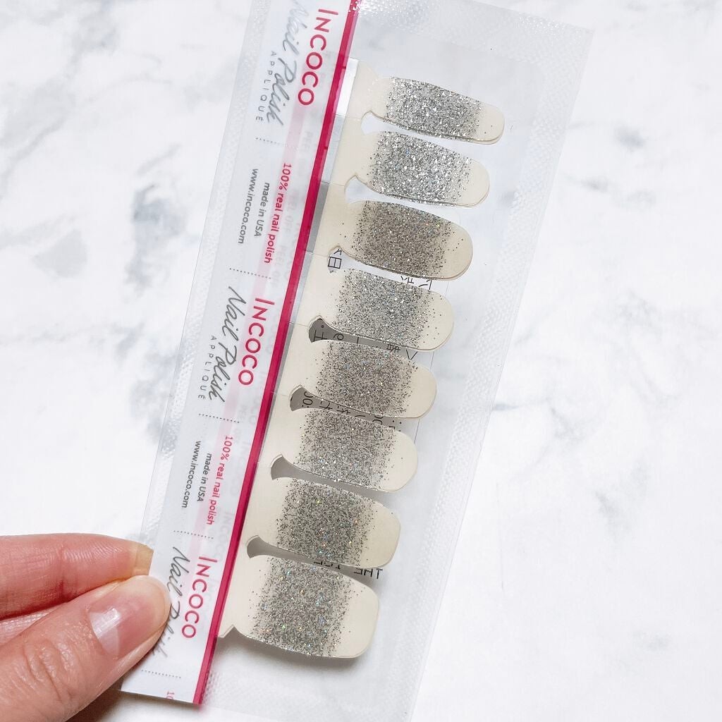 INCOCO インココ マニキュアシート/インココ/ネイルシールを使ったクチコミ(2枚目)