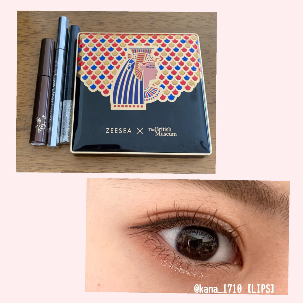 トゥインクル グリッター/innisfree/リキッドアイライナーを使ったクチコミ（1枚目）