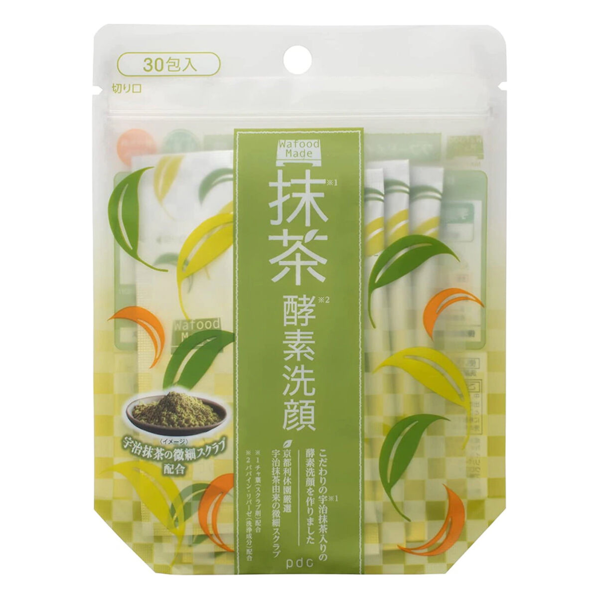 ワフードメイド　宇治抹茶酵素洗顔/pdc/洗顔パウダーを使ったクチコミ（1枚目）