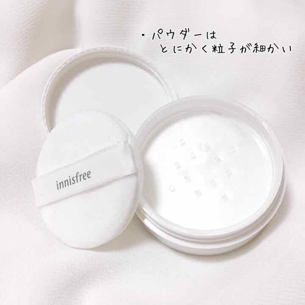 ノーセバム ミネラルパウダー/innisfree/ルースパウダーを使ったクチコミ(3枚目)