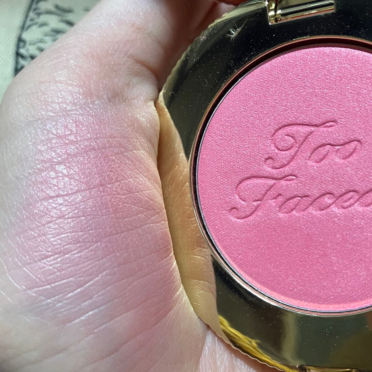 クラウド クラッシュ ブラッシュ/Too Faced/パウダーチークを使ったクチコミ(2枚目)