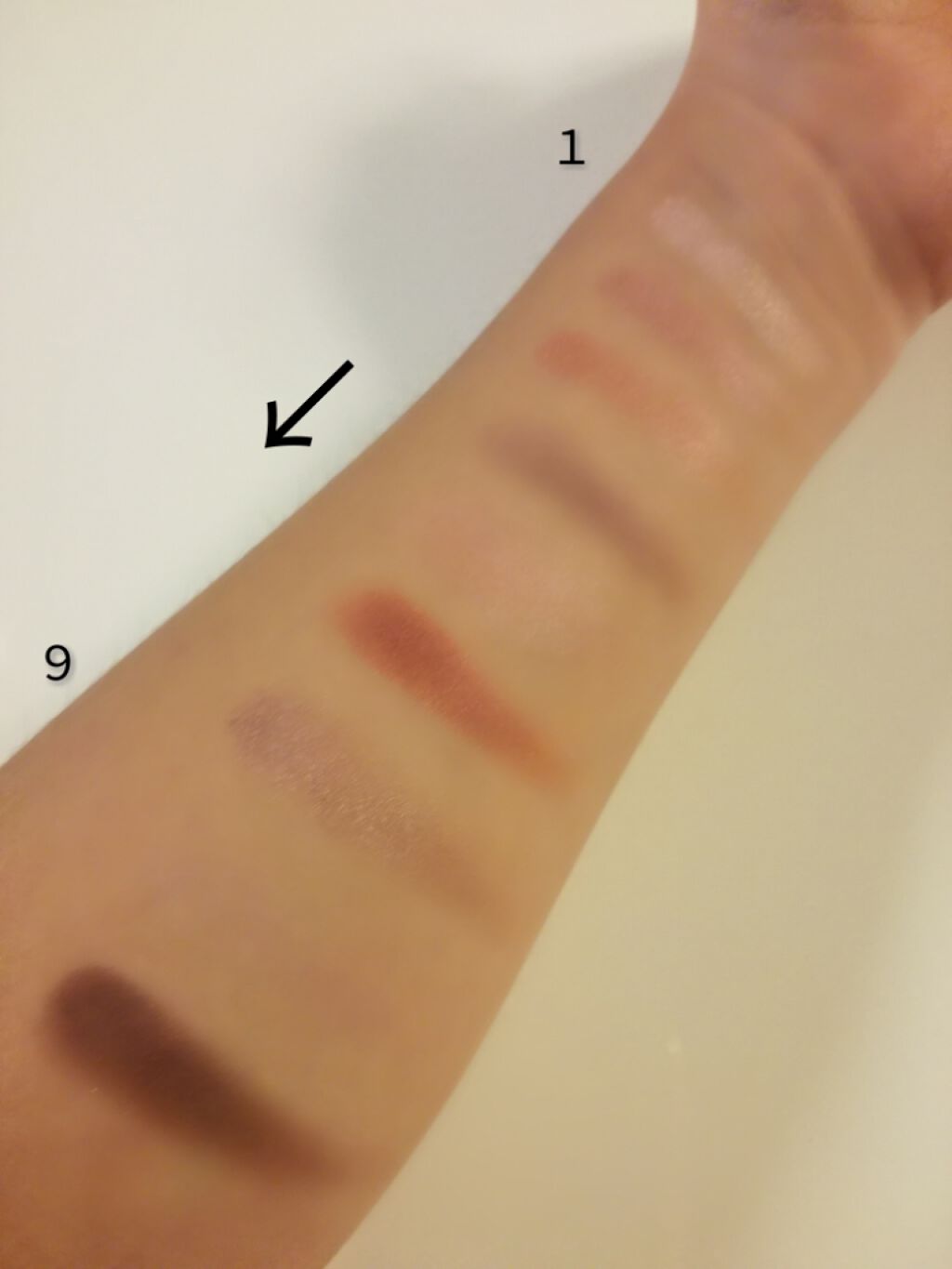 UR GLAM　BLOOMING EYE COLOR PALETTE/U R GLAM/アイシャドウパレットを使ったクチコミ（3枚目）