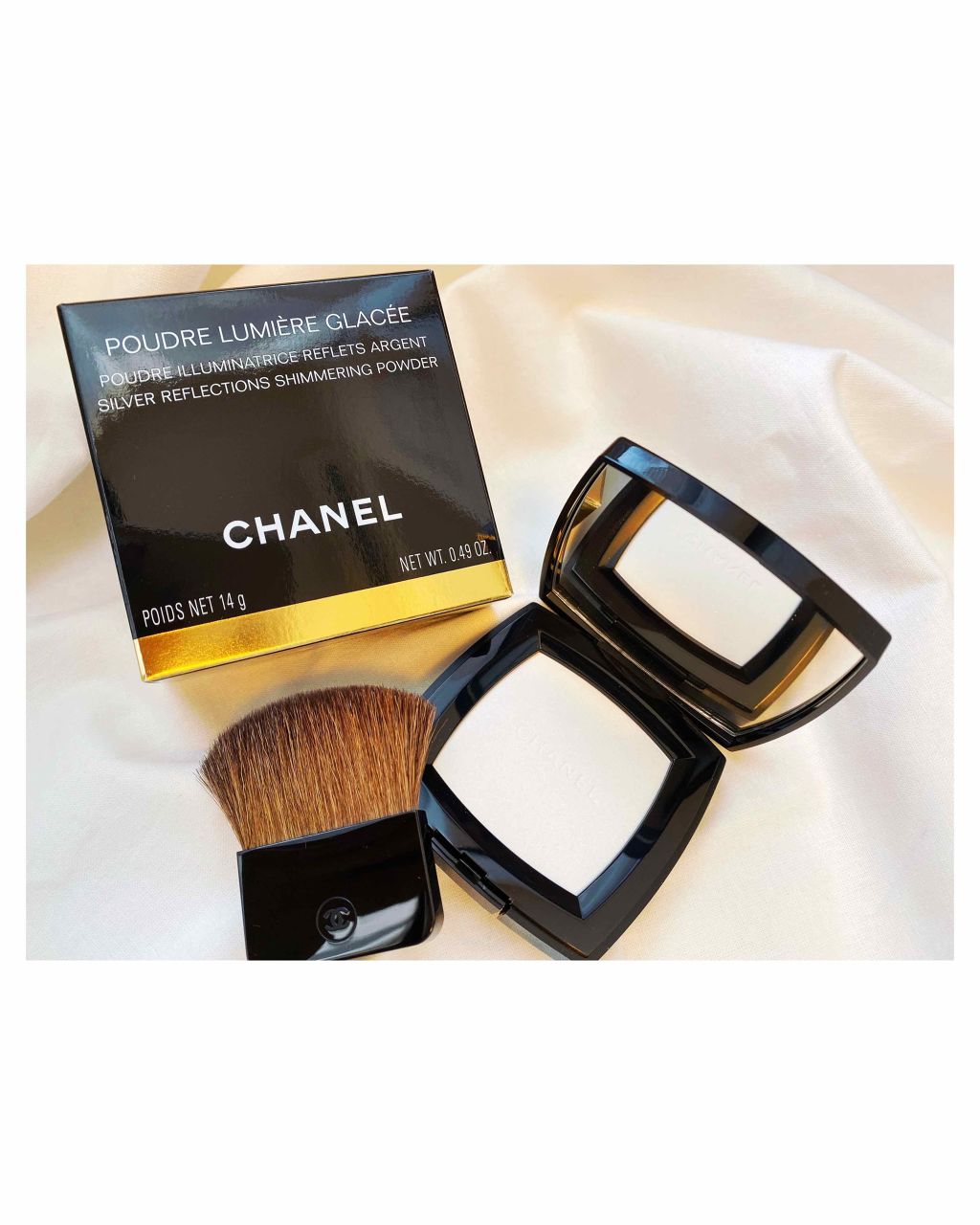 プードゥル ルミエール グラッセ/CHANEL/プレストパウダーを使ったクチコミ(1枚目)